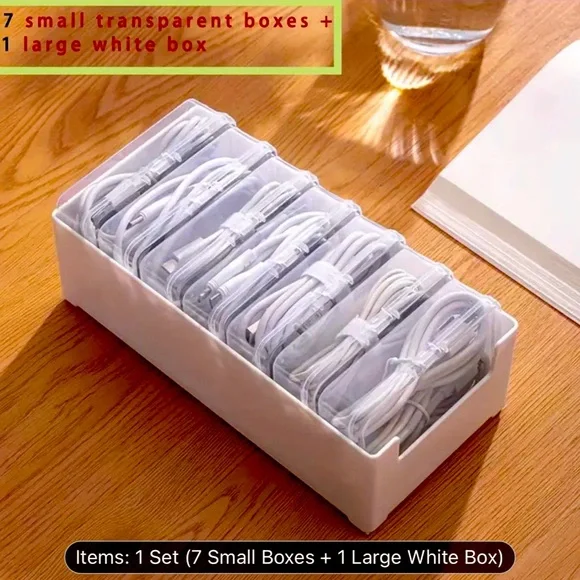 SOLD- Cable organizer/ office supply organizer - Picture 1 of 6